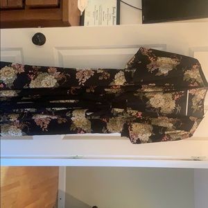 Express Floral Maxi Dress